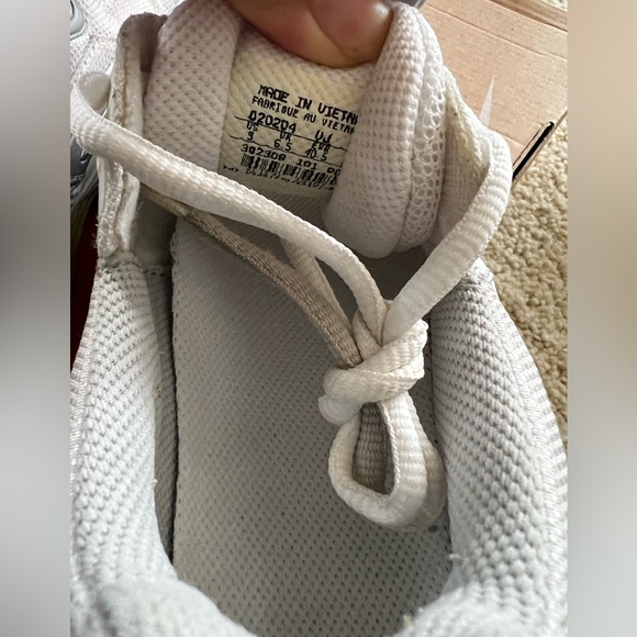 Nike Air turbulence sneakers shoes running max white metallic silver 9 40.5 - Picture 8 of 9